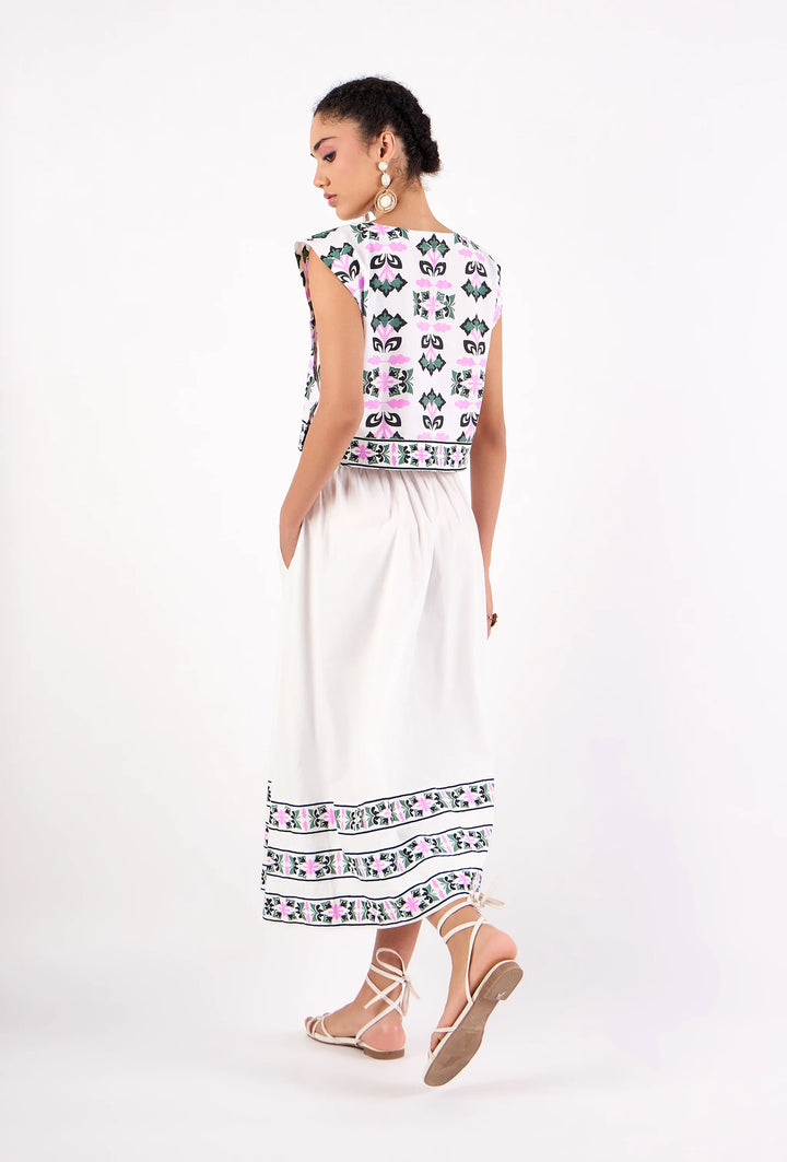 Amber Skirt | Papillion Moss