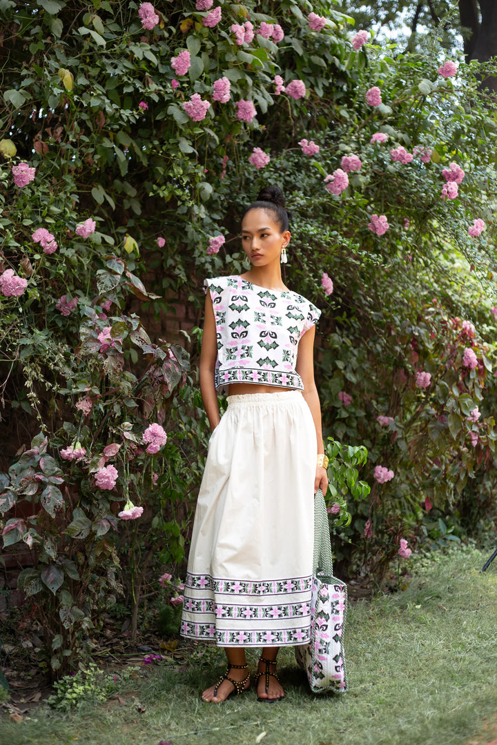 Amber Skirt | Papillion Moss