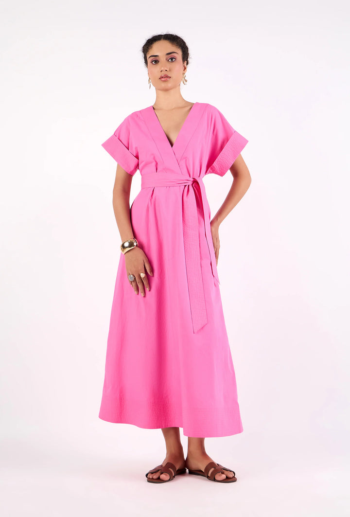 Sailor Dress | Fuchsia
