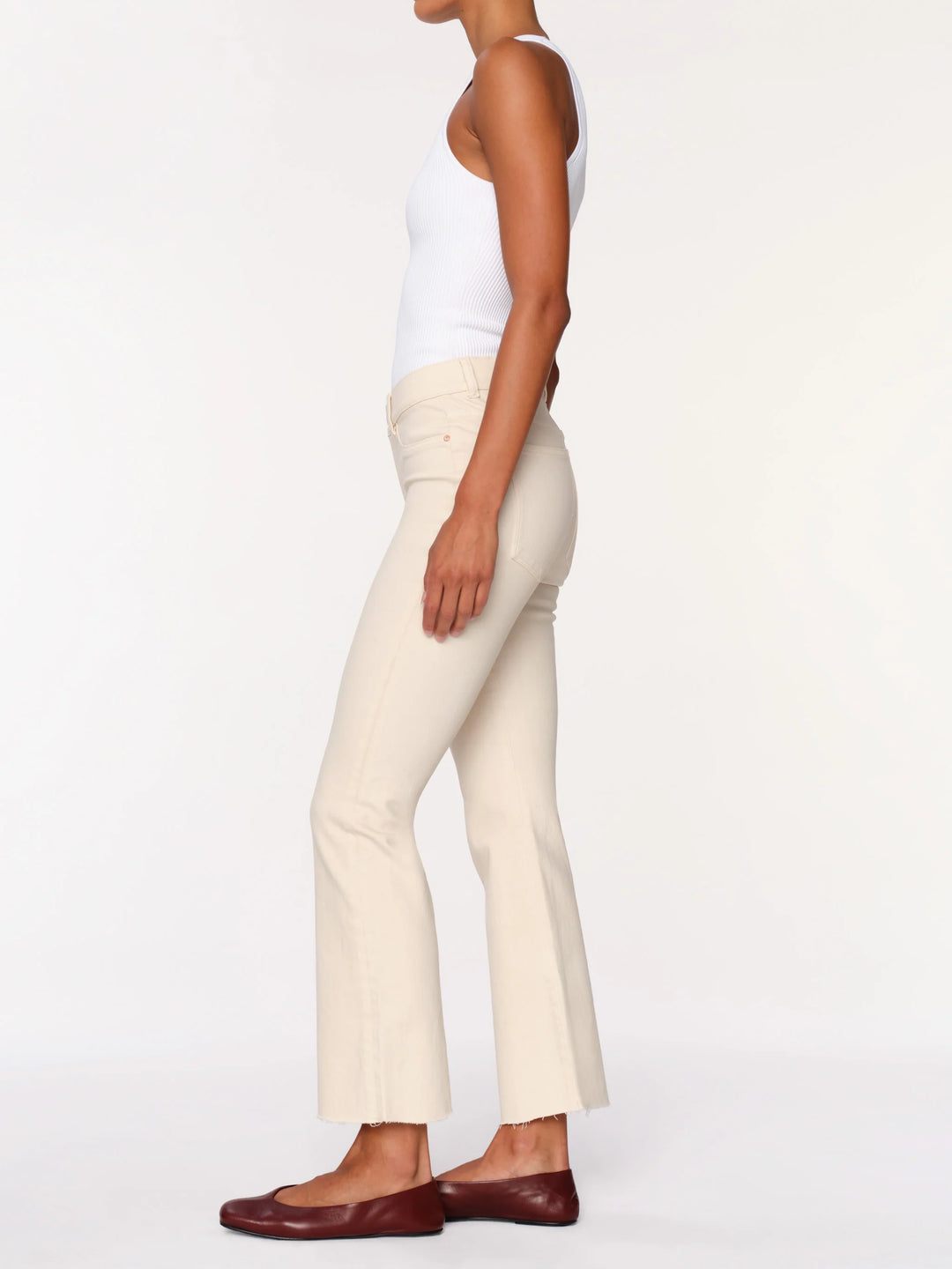 Bridget Boot High Rise Instasculpt 27" Jeans | Flax