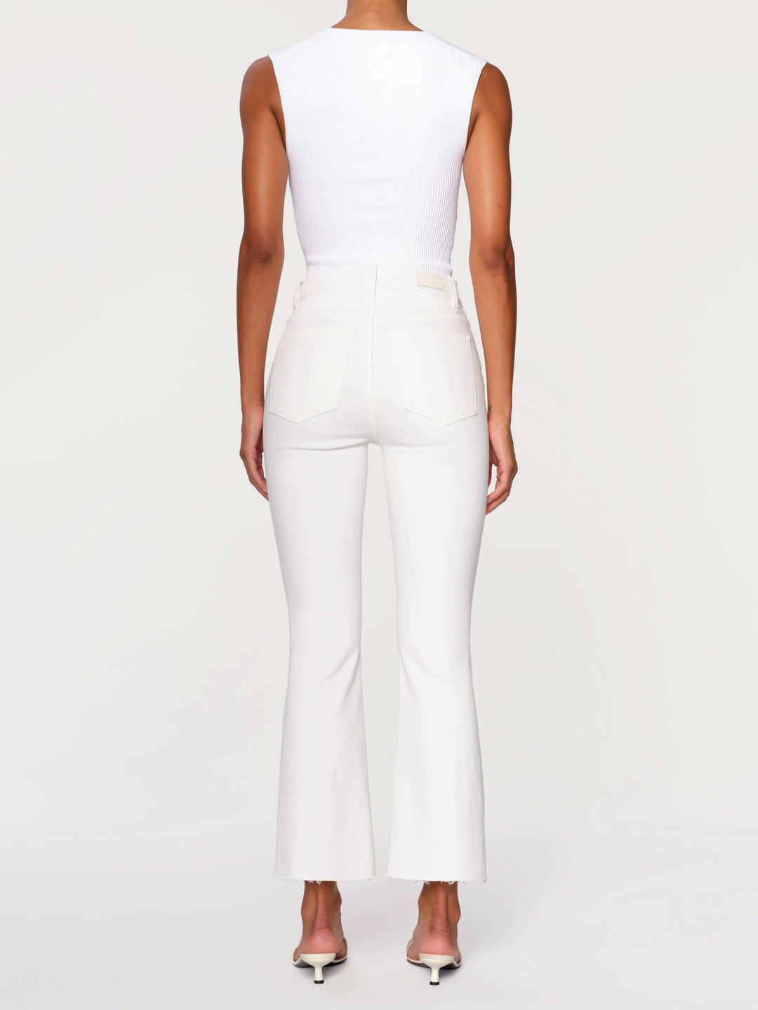 Bridget Boot Instasculpt 27" Jeans | White - Charlotte's Inc