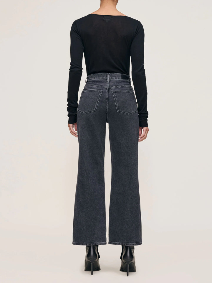 Karmine Refined Wide Leg High Rise 28' | Nightshade