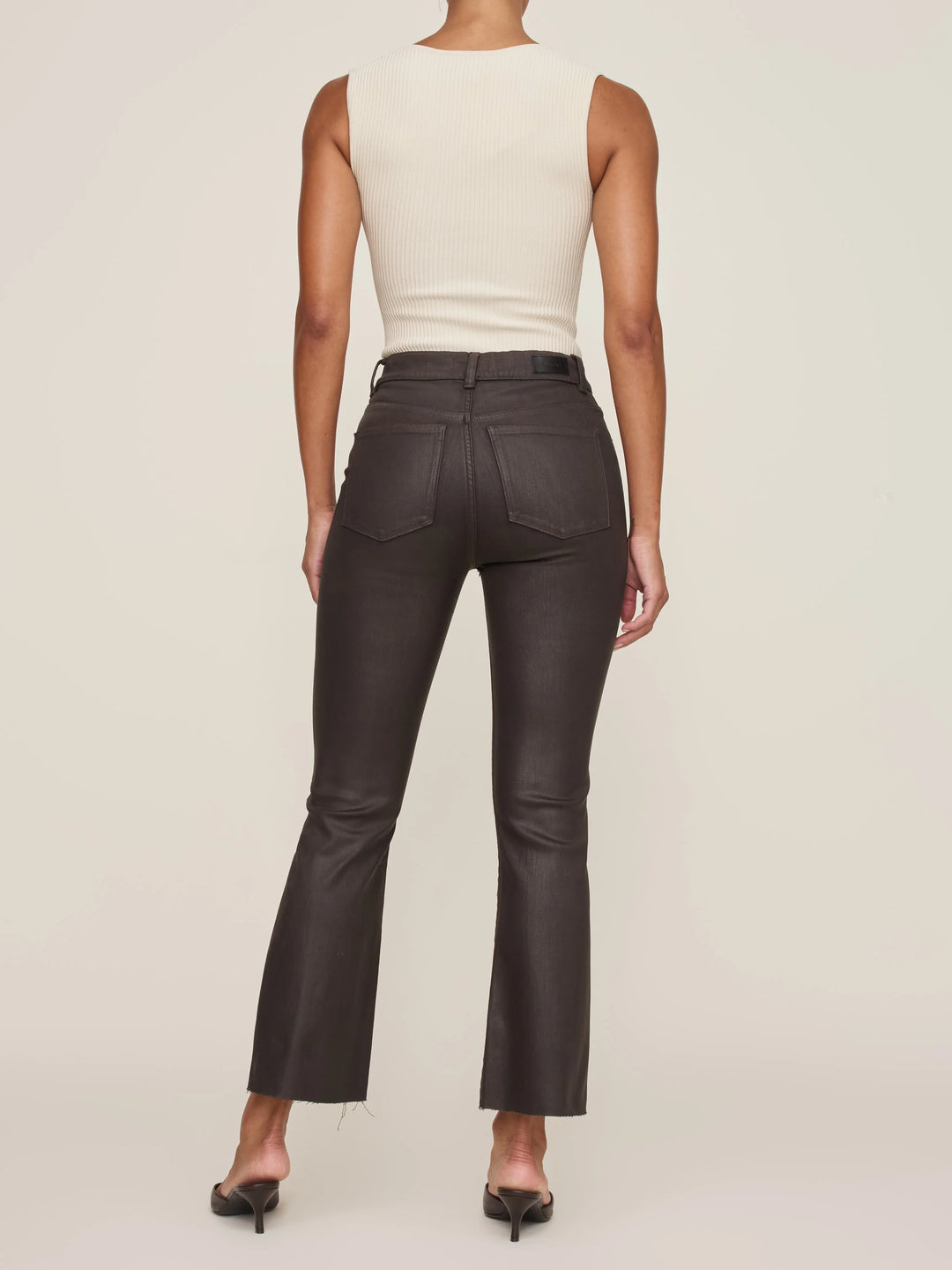 Bridget Boot High Rise Instasculpt Crop | Chocolate Coated
