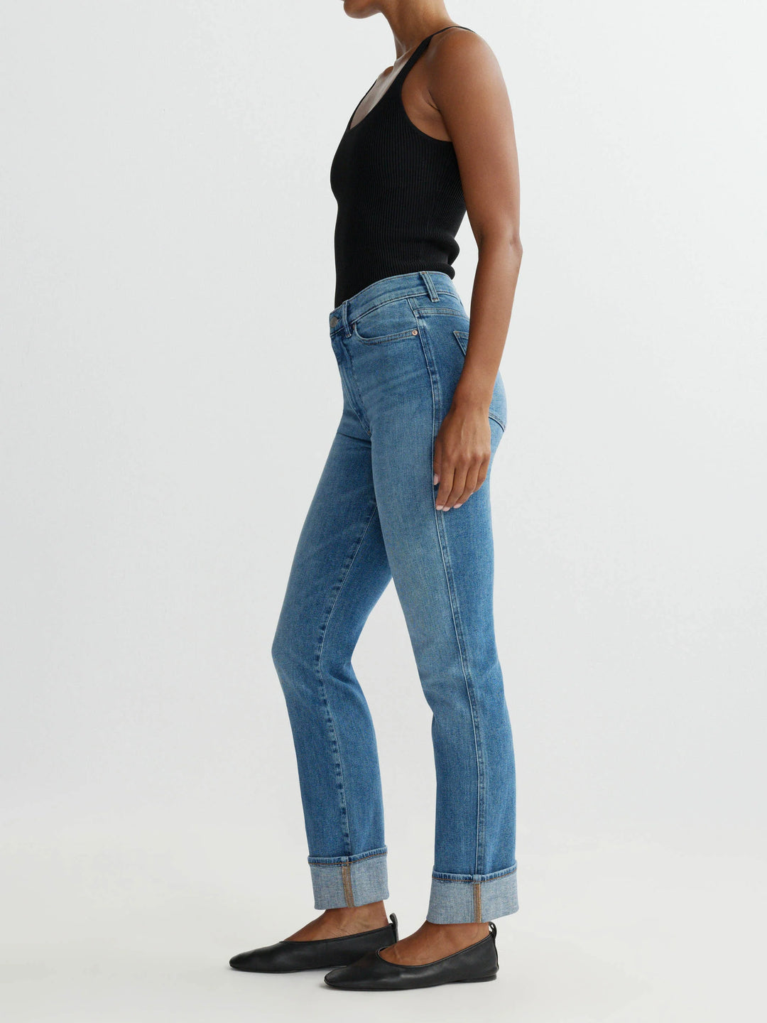Halle Straight High Rise | Spring Creek Cuffed