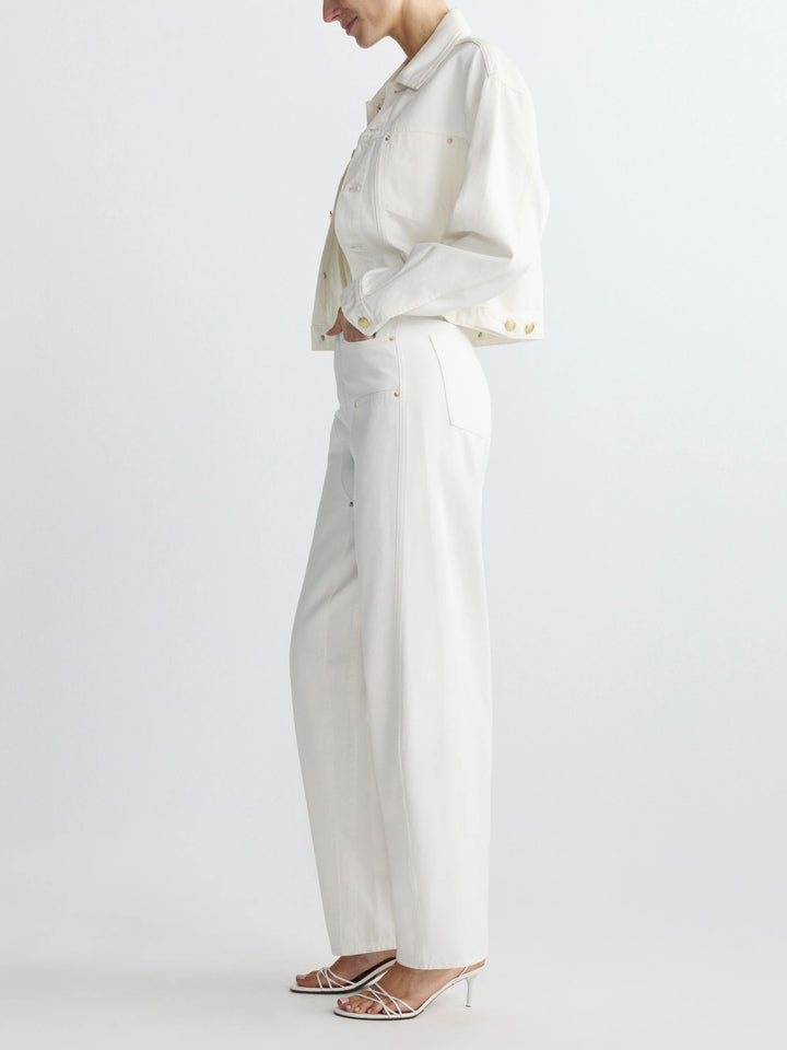Jamie Denim Jacket | White