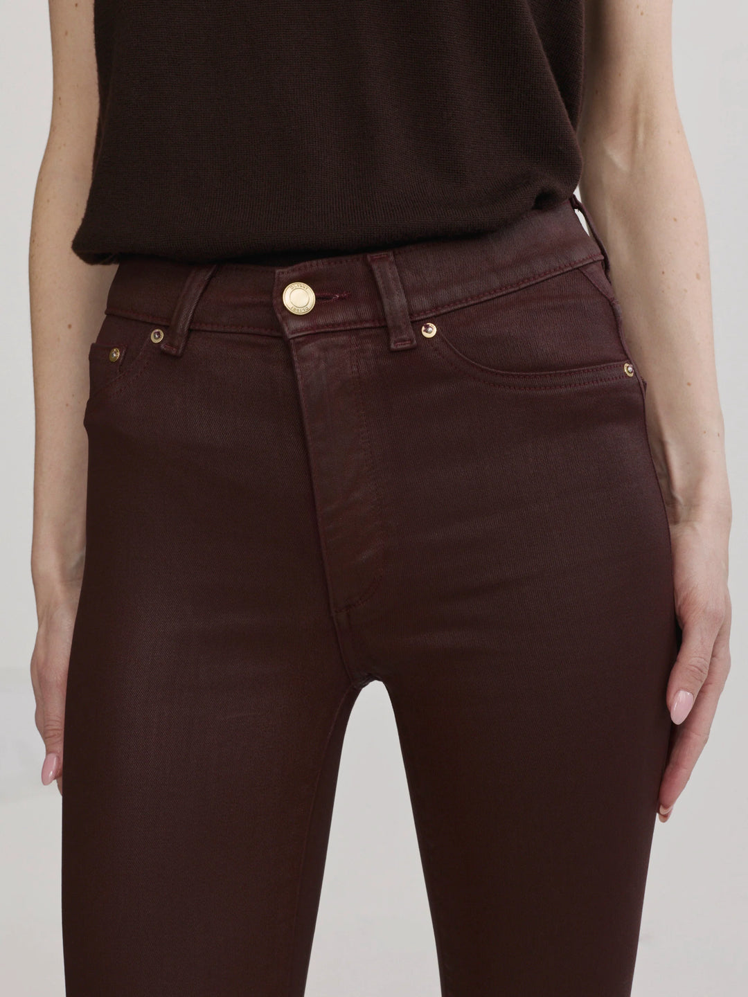 Bridget Boot | Vin Rouge Coated