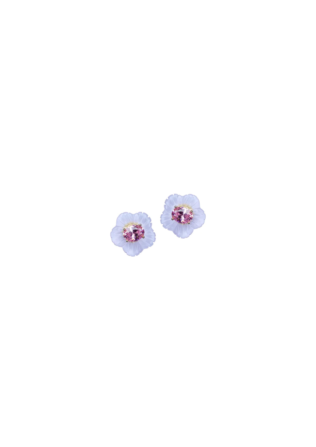 PETAL PINK MINI FLOWER STUD