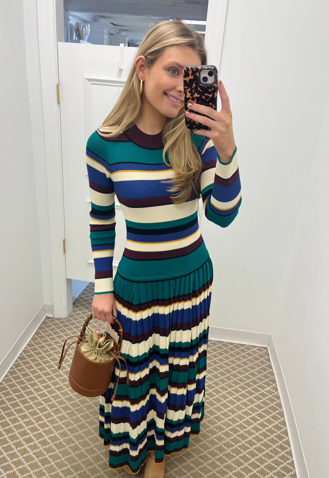 Sandrine Knit Dress | Tropical Multi