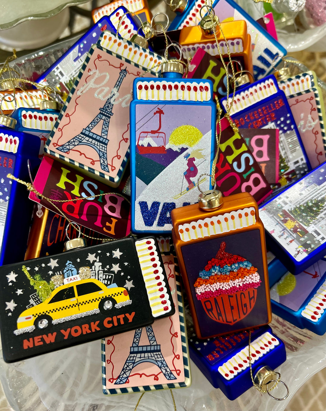 Matchbook Ornament | Raleigh