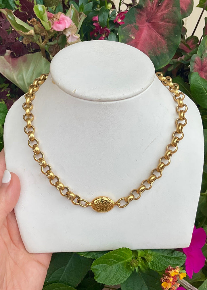 CC Oval Necklace