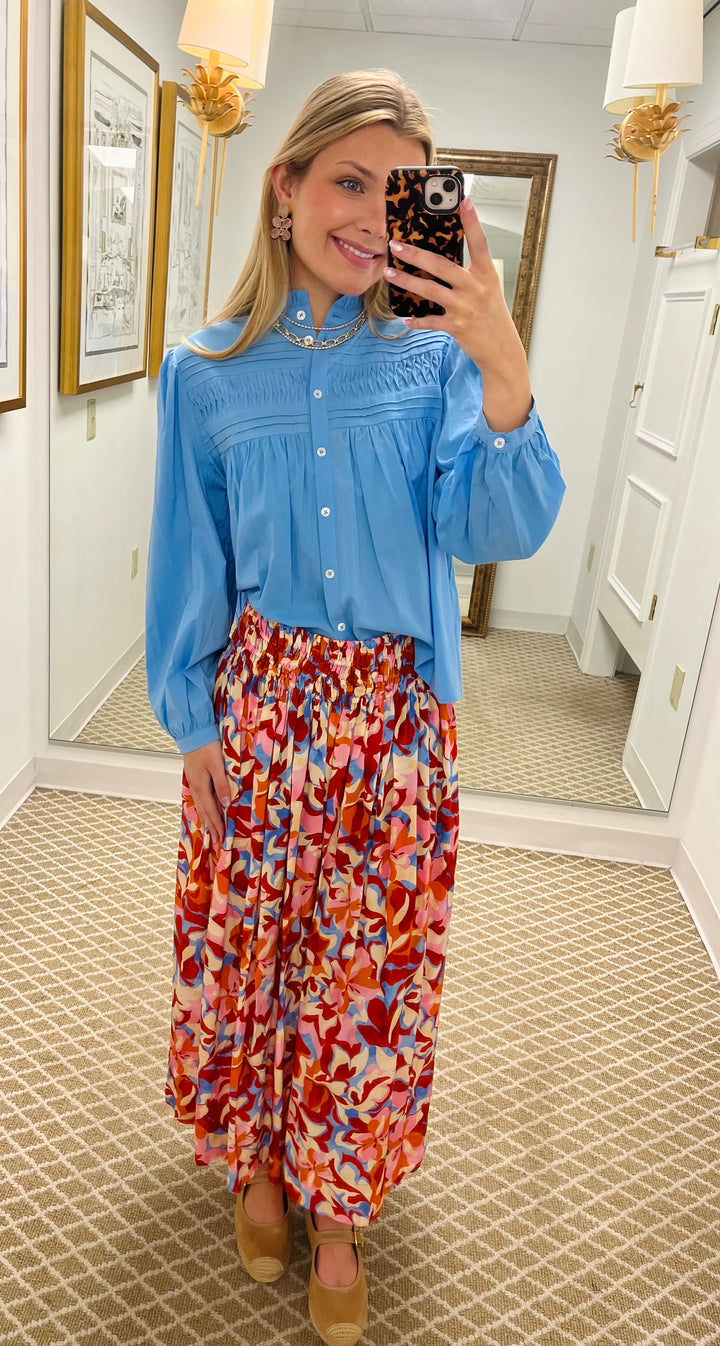 Lindy Top | Mist - Charlotte's Inc