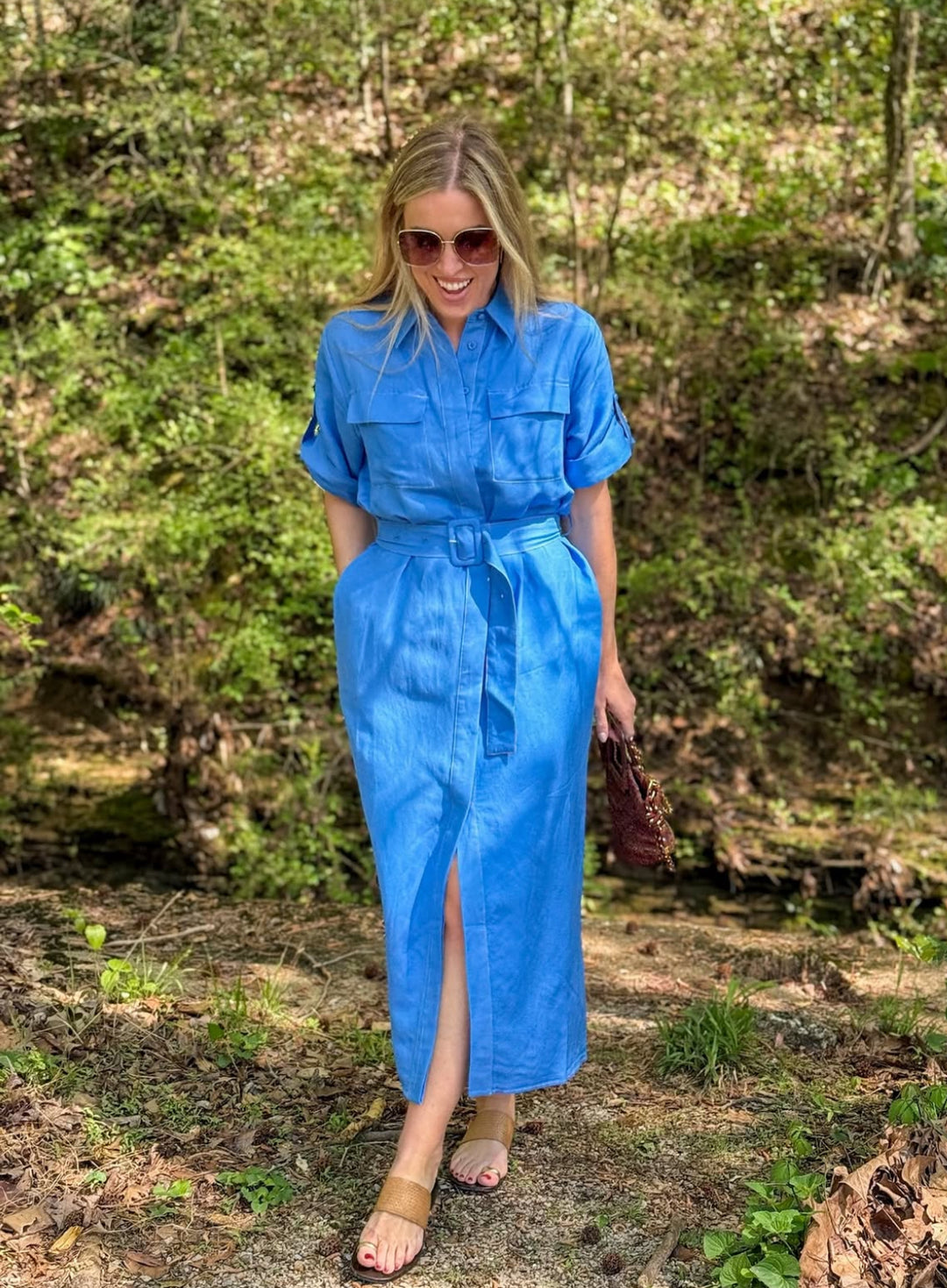 Charlotte Dress | French Blue