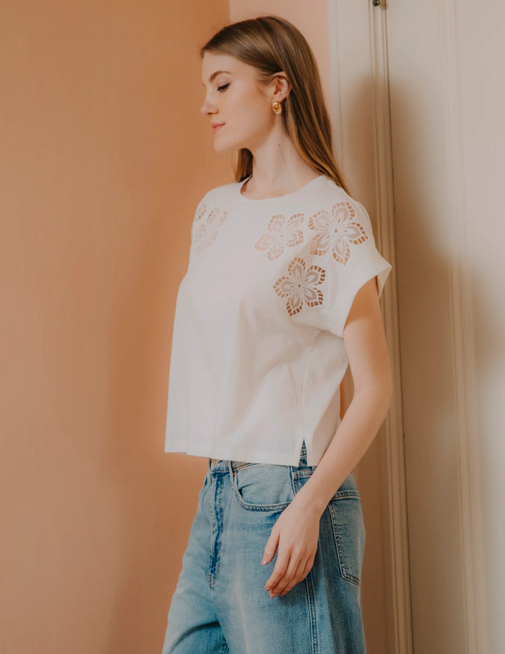 Harper Top | White