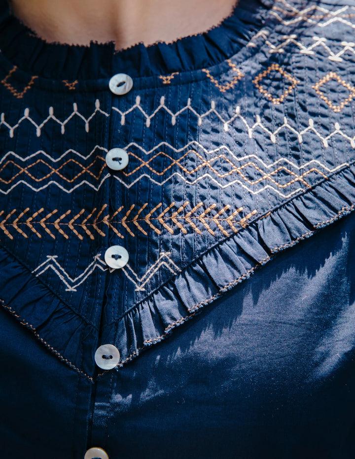Sophie Top | Pagent Blue