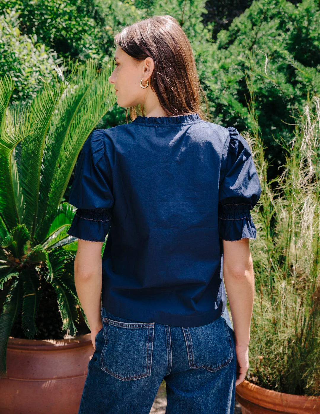 Sophie Top | Pagent Blue