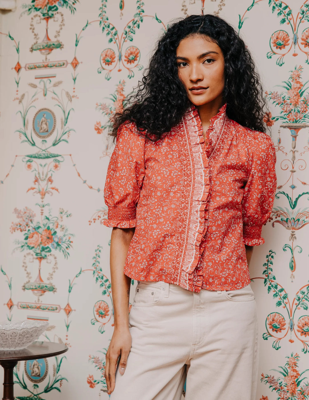 Zuri Top | Rosemary Dreamscape - Charlotte's Inc