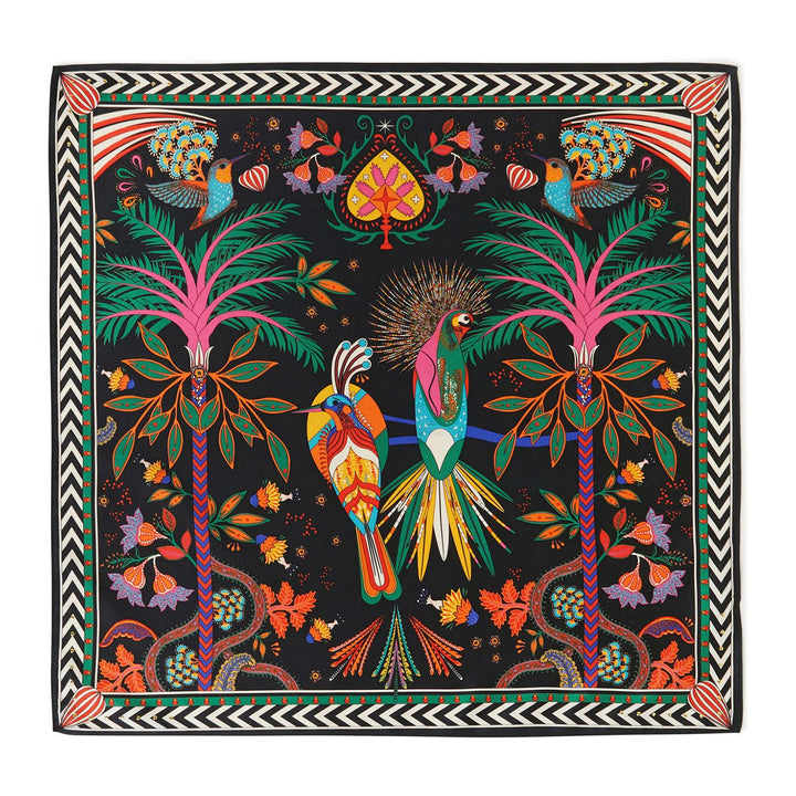 Magic India Mini Scarf | Black