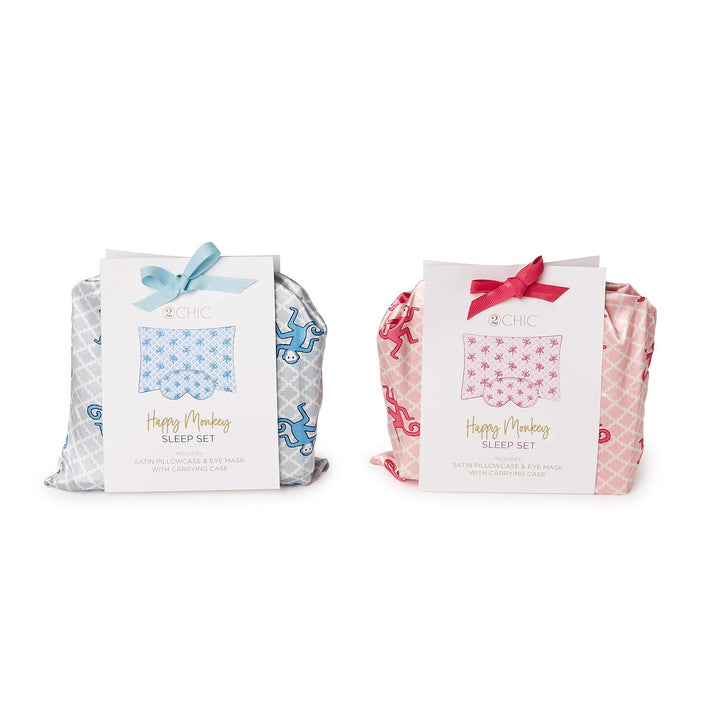 Pillow Case & Eye Mask Set | +Colors