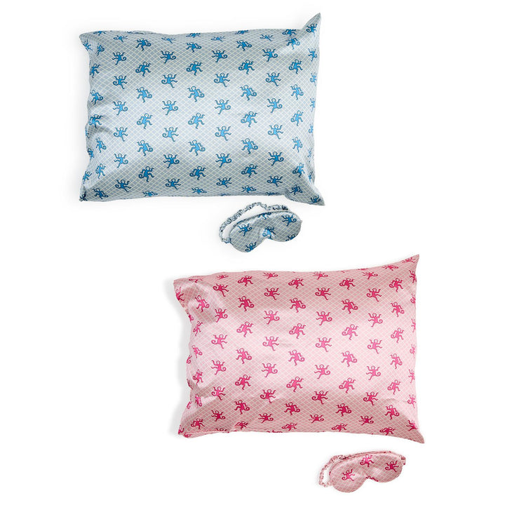 Pillow Case & Eye Mask Set | +Colors