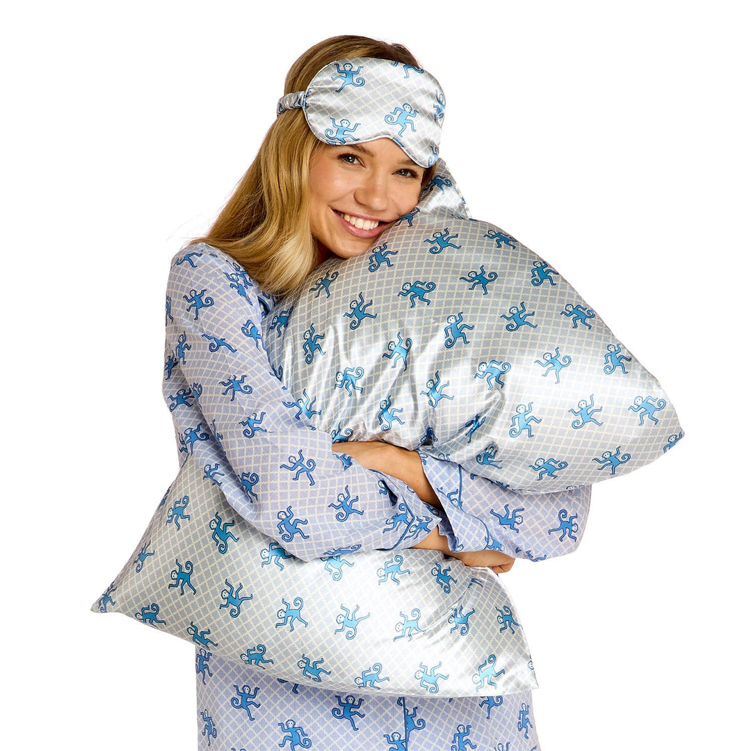 Pillow Case & Eye Mask Set | +Colors