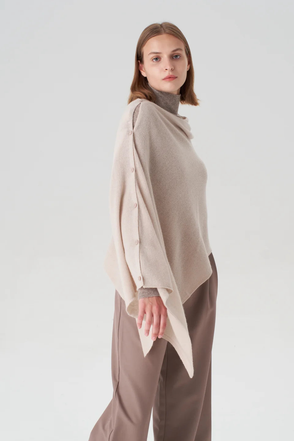 Cashmere Topper | Oatmeal