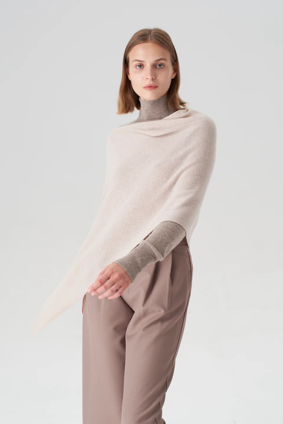 Cashmere Topper | Oatmeal