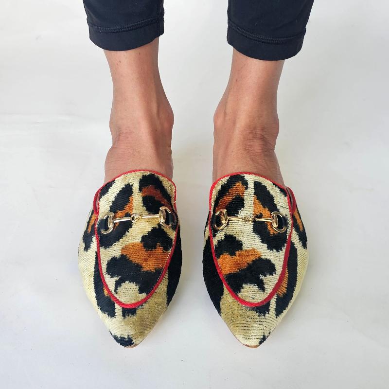 Olivia Slide | Leopard Print