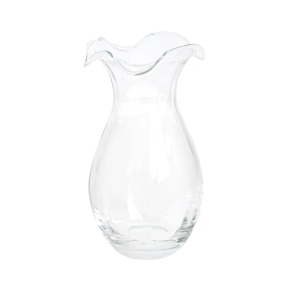 Assorted Hibiscus Vertical Fluted Vase