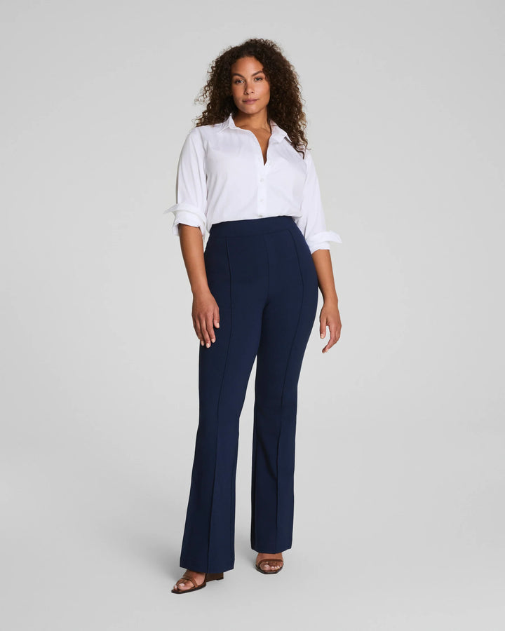 Ponte Flare Pant | Timeless Navy