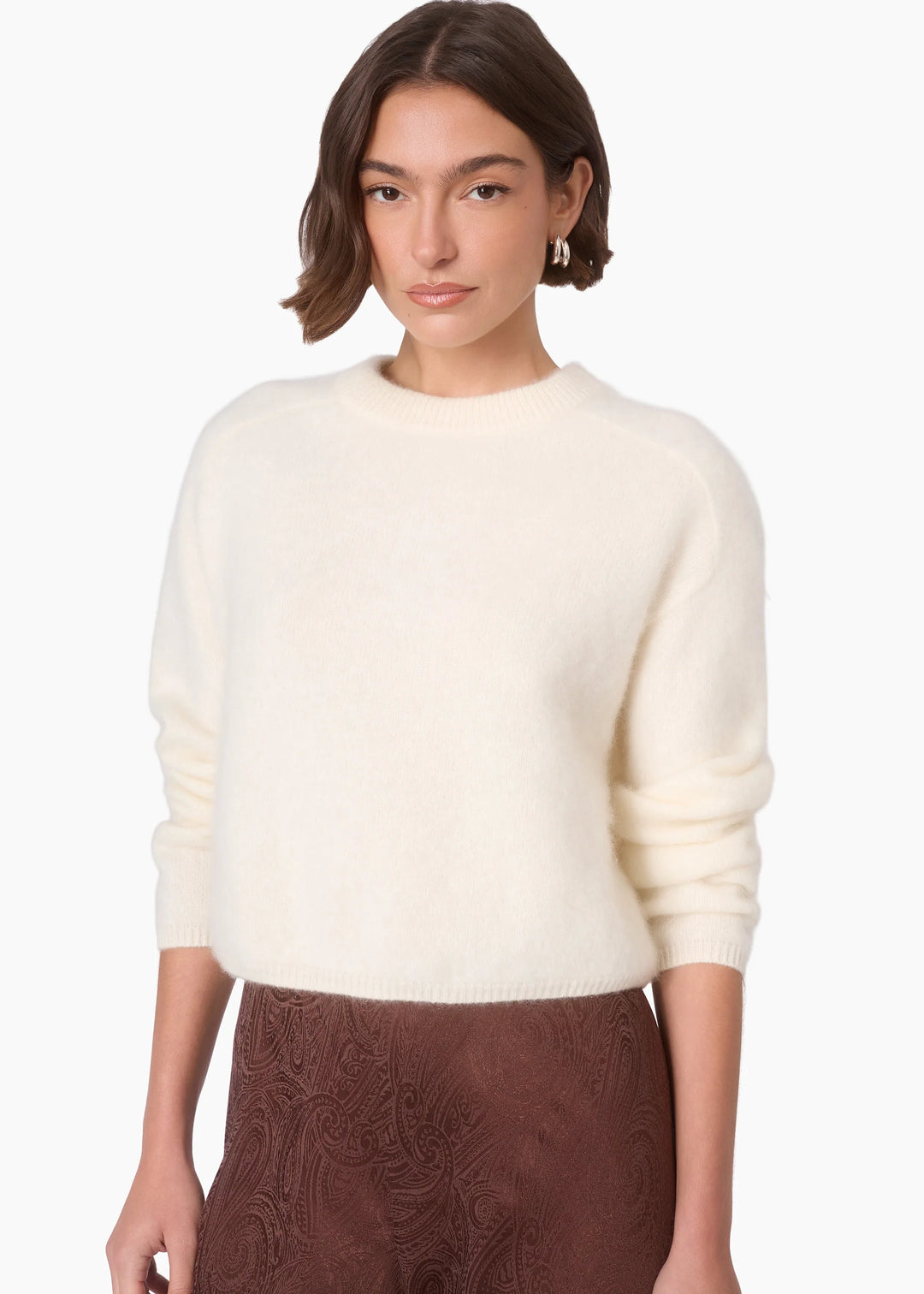 Niall Cashmere Sweater | Macadamia