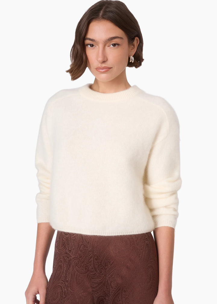 Niall Cashmere Sweater | Macadamia