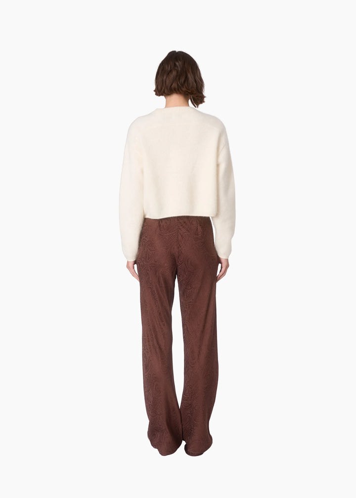 Niall Cashmere Sweater | Macadamia