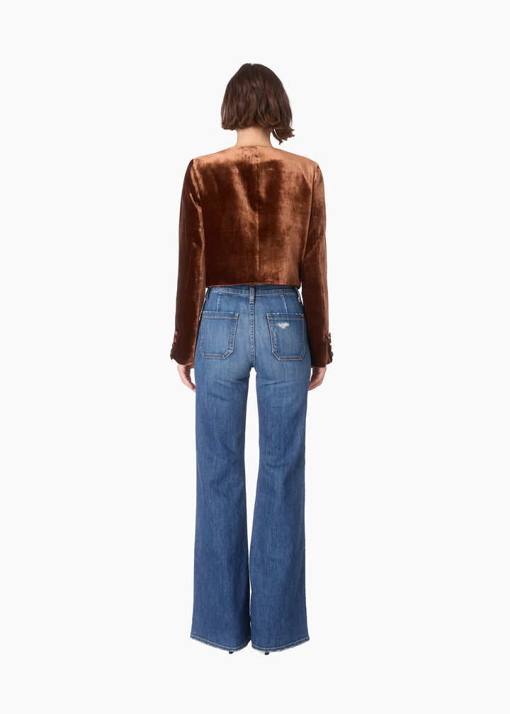 Apollonia Velvet Blazer | Canyon