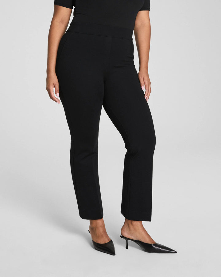 Ponte Kick Flare Pant | Classic Black