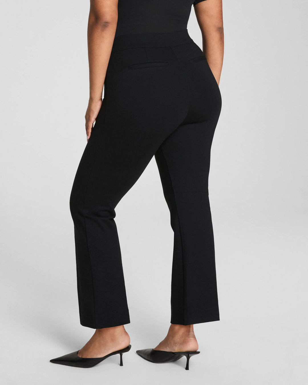 Ponte Kick Flare Pant | Classic Black