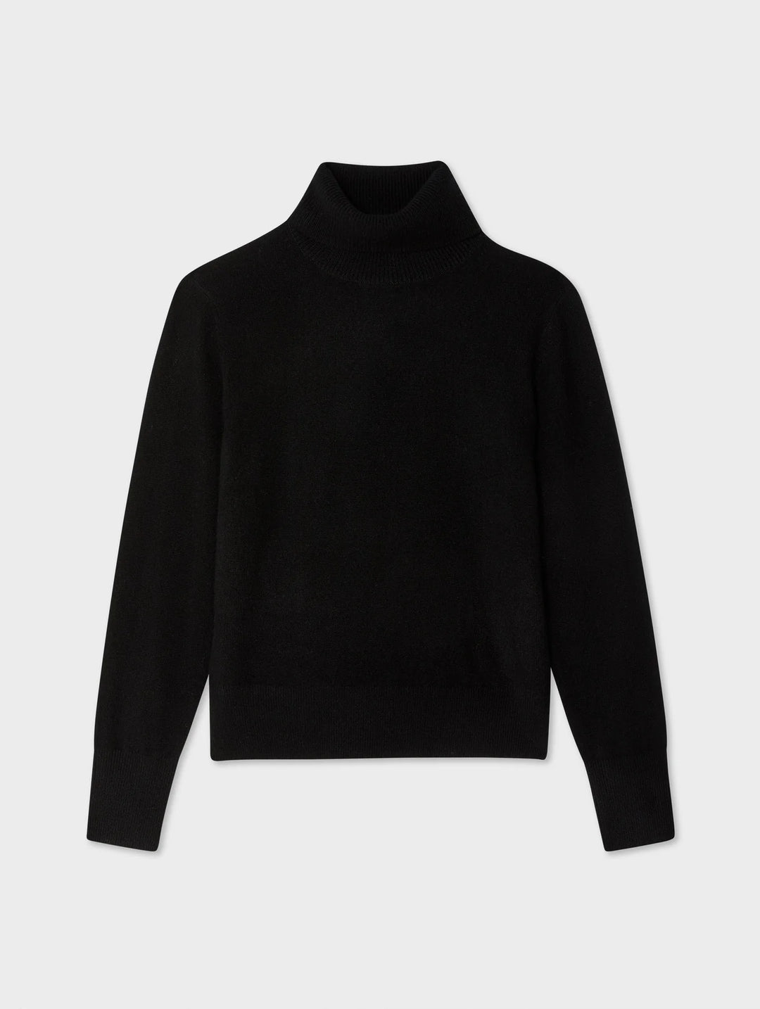 Cashmere Turtleneck | |Black