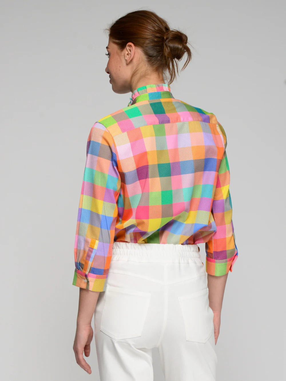 Gingham Plaid Shirt | Multi