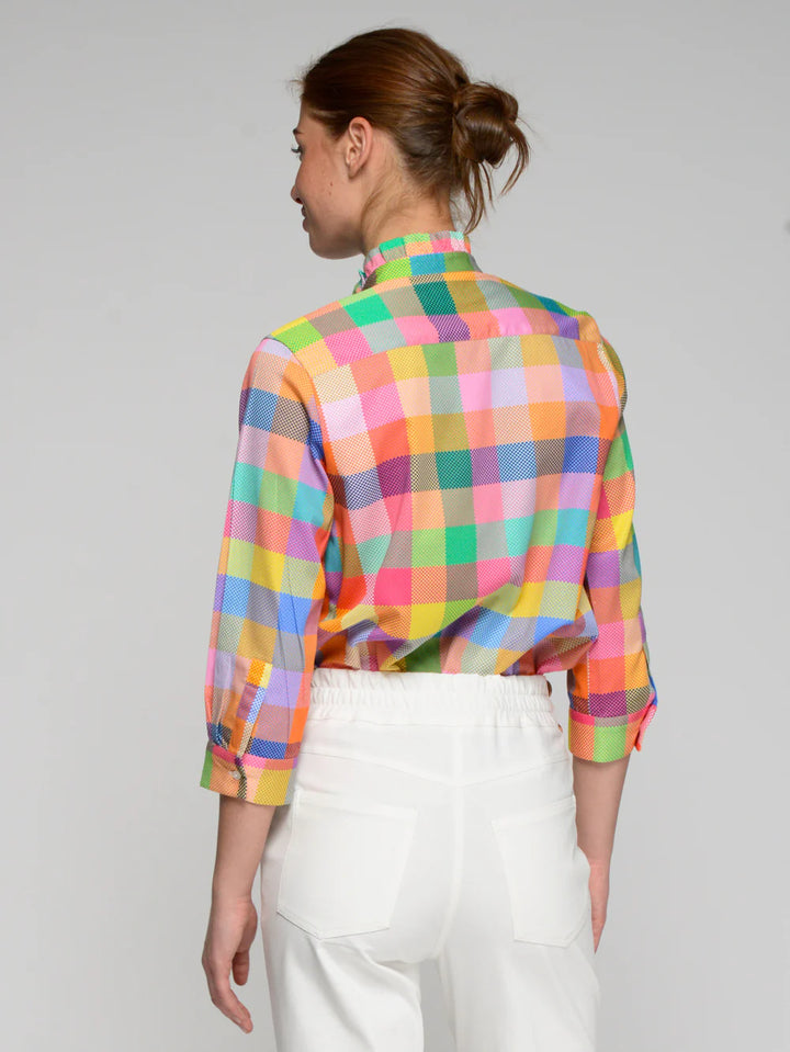 Gingham Plaid Shirt | Multi