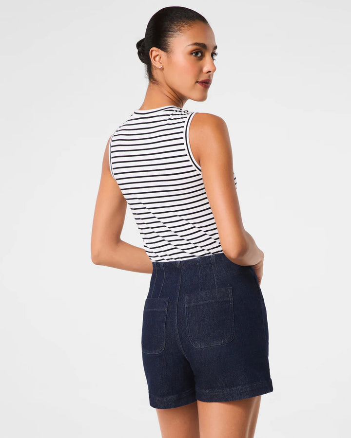 Zero Waistband Jean Shorts