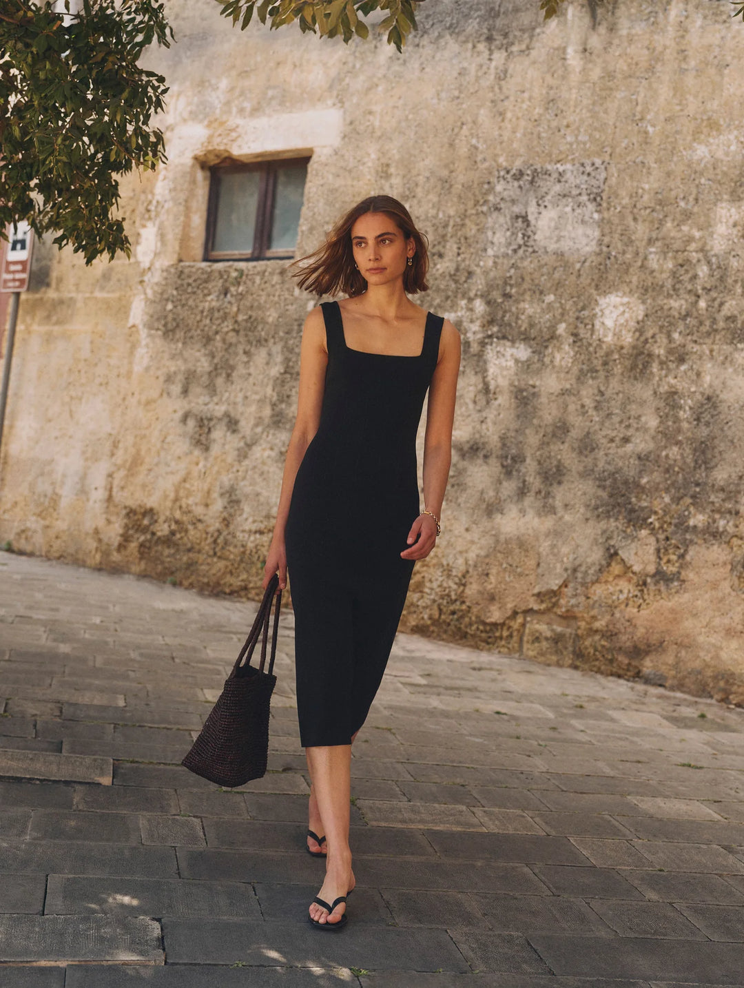 Paperfine Midi Dress | Black