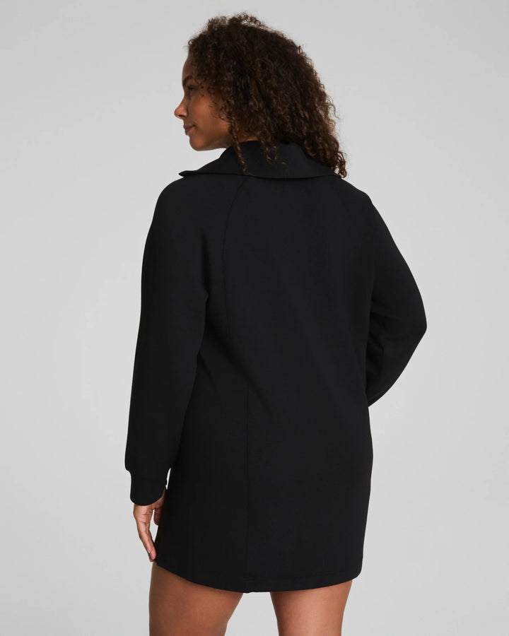 AirEssentials Half Zip Dress | Black