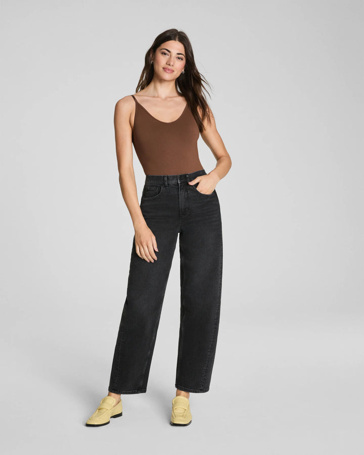 Barrel Leg Jeans | Carbon