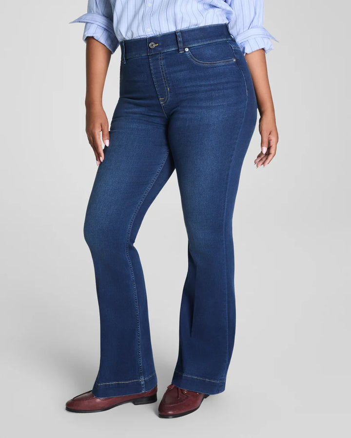 Pull On Flare Jeans | Pacific Wash