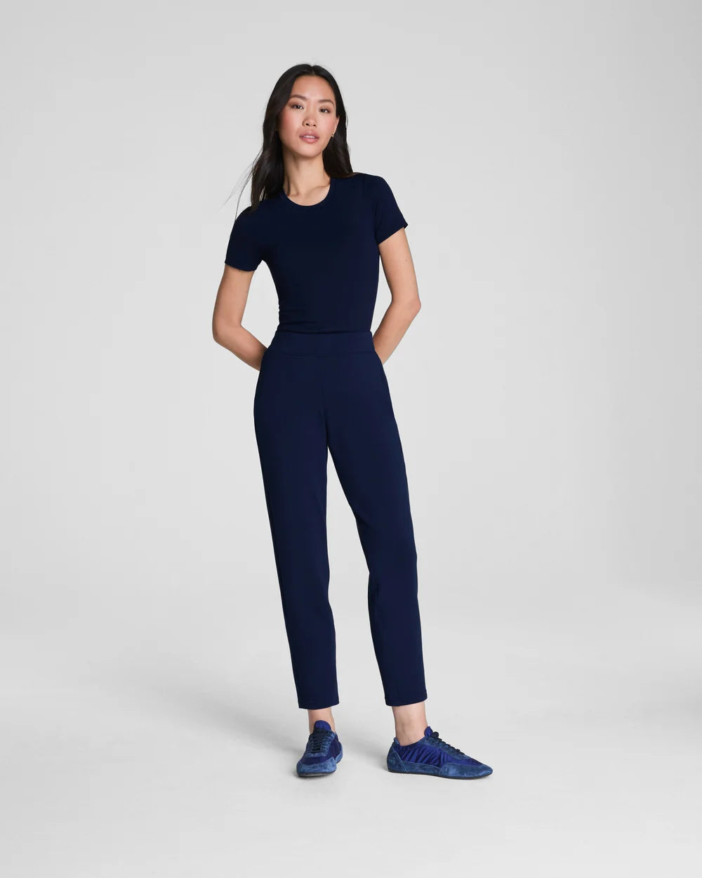 AirEssentials Slim Straight Pants | Timeless Navy