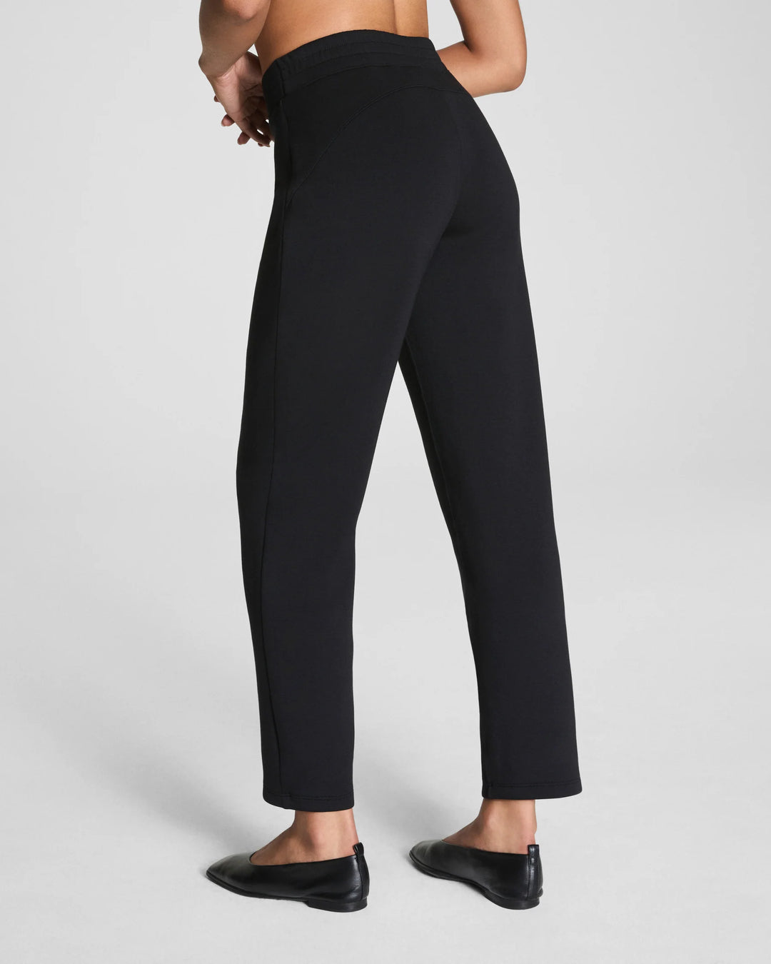 Slim Straight Pant | Black