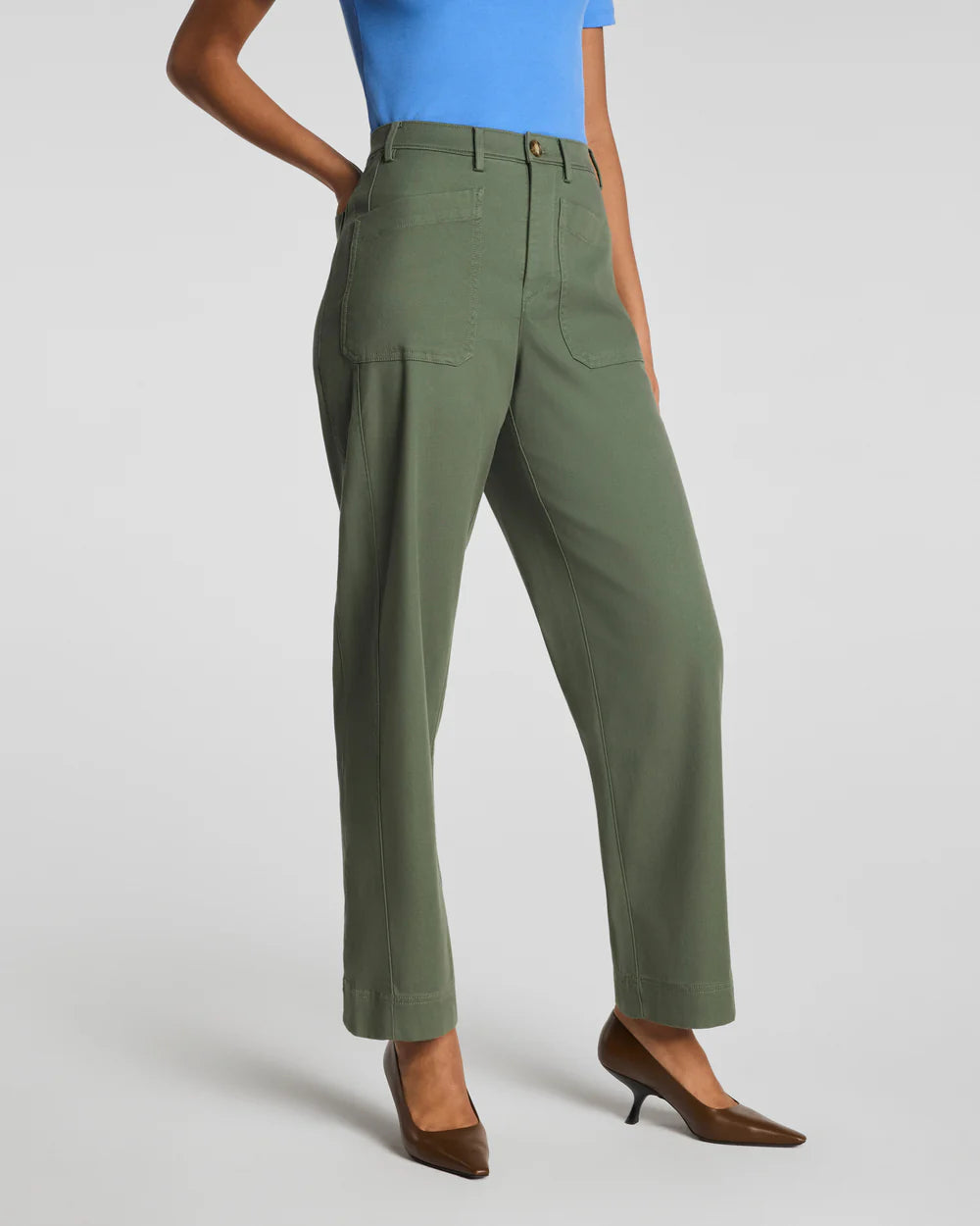 Utility Barrel Leg Pant | Eucalyptus