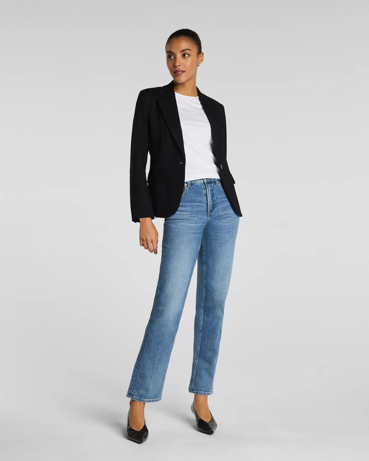 Ponte Tailored Blazer | Black