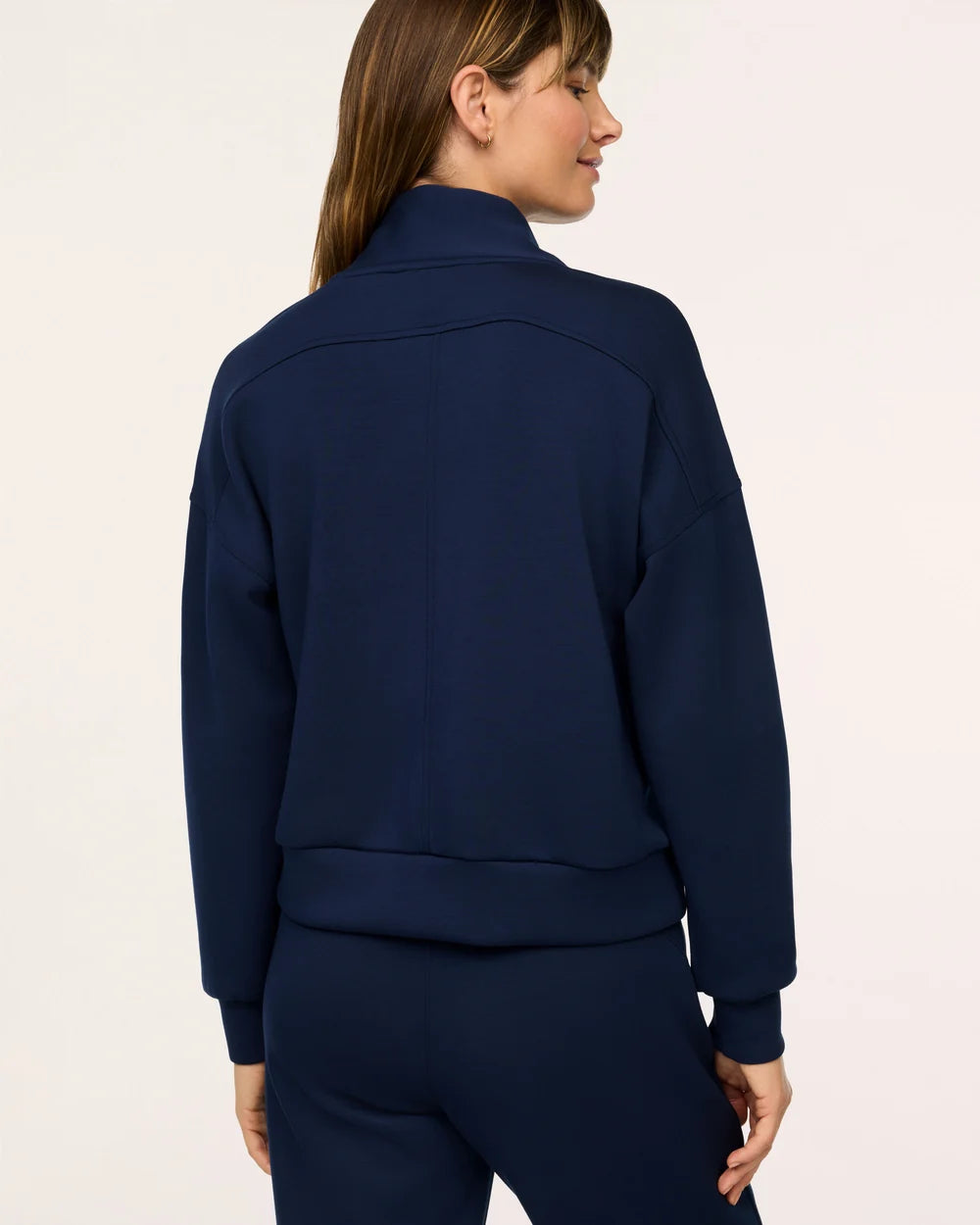 AirEssentials Shawl Collar Half Zip | Timeless Navy