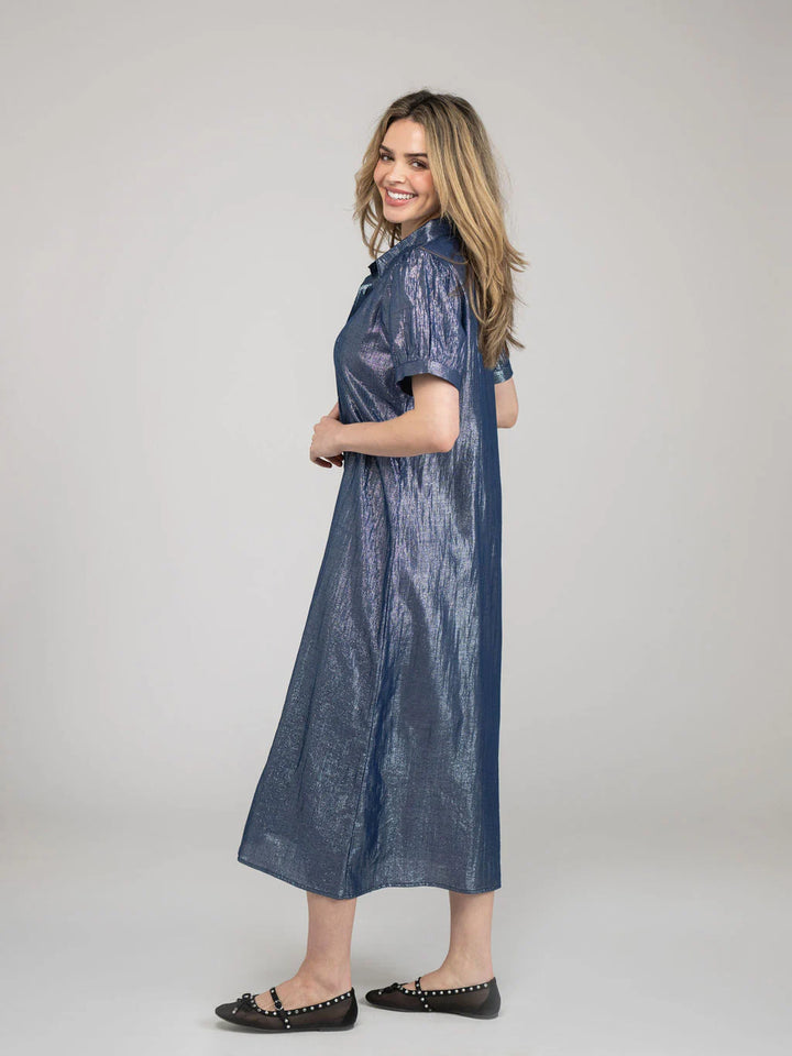Kris Dress | Shine - Navy