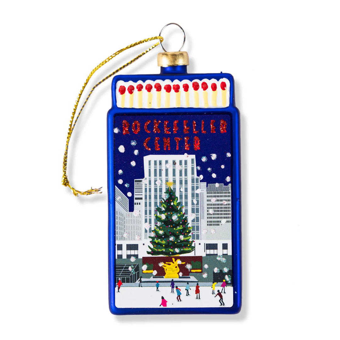 Matchbook Ornament | Rockefeller Center